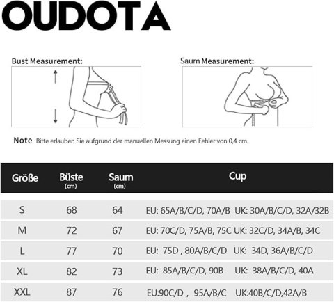 BIUSTONOSZ SPORTOWY OUDOTA RÓŻOWY R. L BIUSTONOSZ SPORTOWY OUDOTA RÓŻOWY R. L