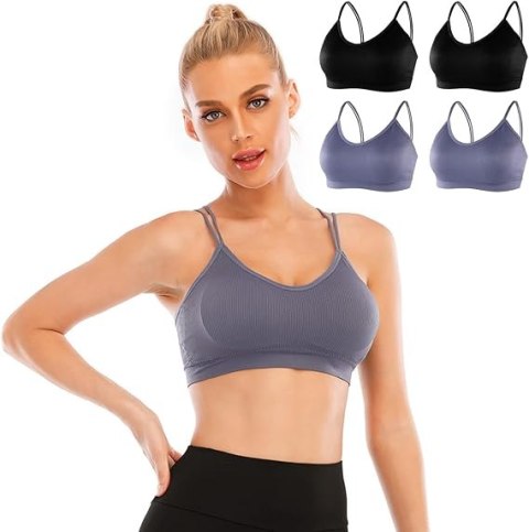 BIUSTONOSZ TOP CZARNY NIEBIESKI L/XL 4-PAK BIUSTONOSZ TOP CZARNY NIEBIESKI L/XL 4-PAK