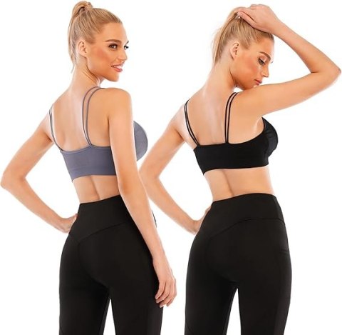 BIUSTONOSZ TOP CZARNY NIEBIESKI S/M 4-PAK BIUSTONOSZ TOP CZARNY NIEBIESKI S/M 4-PAK