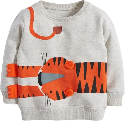 BLUZA CHŁOPIĘCA LITTLE MAVEN SZARA R. 98 3 LAT BLUZA CHŁOPIĘCA LITTLE MAVEN SZARA R. 98 3 LAT