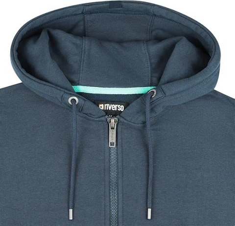 BLUZA MĘSKA ROZPINANA GRANATOWA RIVERSO R. S BLUZA MĘSKA ROZPINANA GRANATOWA RIVERSO R. S