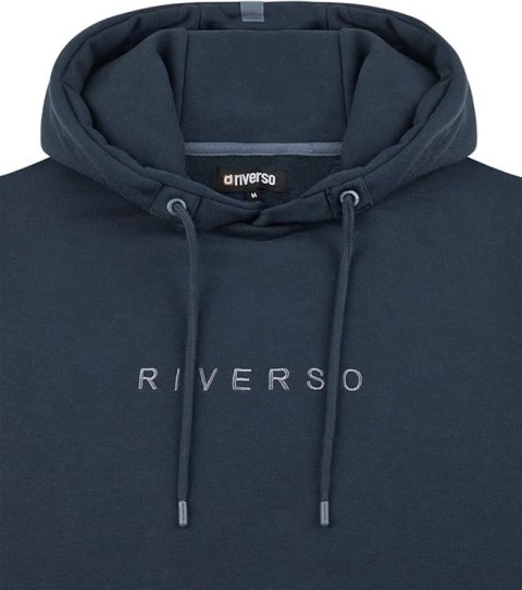 BLUZA MĘSKA Z KAPTUREM GRANATOWA RIVERSO R. 2XL BLUZA MĘSKA Z KAPTUREM GRANATOWA RIVERSO R. 2XL