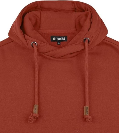 BLUZA MĘSKA Z KAPTUREM POMARAŃCZOWA RIVERSO R. L BLUZA MĘSKA Z KAPTUREM POMARAŃCZOWA RIVERSO R. L