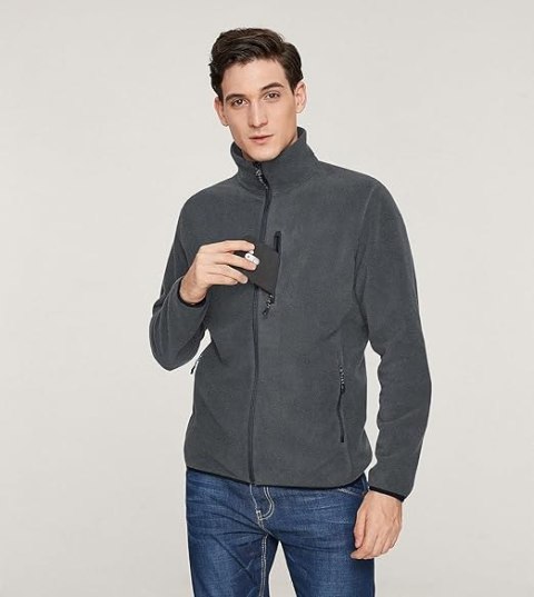 BLUZA POLAR MĘSKA LAPASA CIEMNOSZARA XL BLUZA POLAR MĘSKA LAPASA CIEMNOSZARA XL