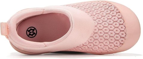BUTY DZIECIĘCE ODDYCHAJĄCE DZIEWCZĘCE RÓŻOWE WSUWANE ANTYPOŚLIZGOWE R. 22 BUTY DZIECIĘCE ODDYCHAJĄCE DZIEWCZĘCE RÓŻOWE WSUWANE ANTYPOŚLIZGOWE R. 22