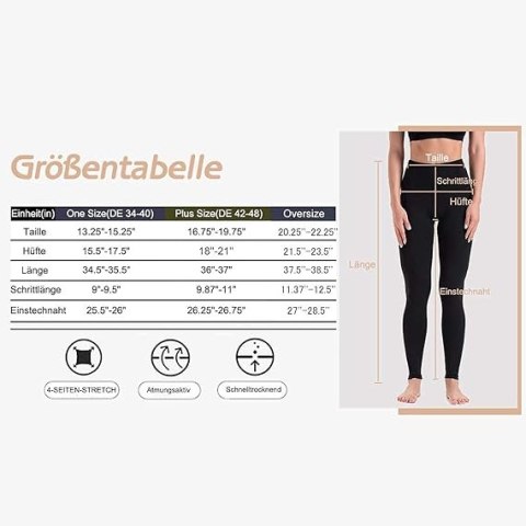 LEGGINSY DAMSKIE SPORTOWE CZARNE 3SZTUKI R. 2XL LEGGINSY DAMSKIE SPORTOWE CZARNE 3SZTUKI R. 2XL