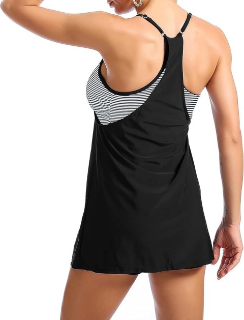 STRÓJ KĄPIELOWY DWUCZĘŚCIOWY CZARNY R.3XL STRÓJ KĄPIELOWY DWUCZĘŚCIOWY CZARNY R.3XL