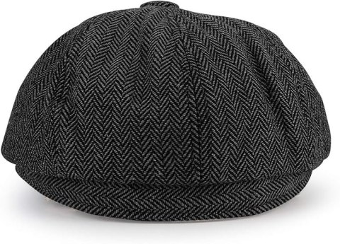 BERET MĘSKI Z DASZKIEM PŁASKIM W JODEŁKĘ R. L/XL ZYLOO BERET MĘSKI Z DASZKIEM PŁASKIM W JODEŁKĘ R. L/XL ZYLOO