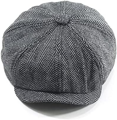 BERET MĘSKI Z DASZKIEM PŁASKIM W JODEŁKĘ R. L/XL ZYLOO BERET MĘSKI Z DASZKIEM PŁASKIM W JODEŁKĘ R. L/XL ZYLOO