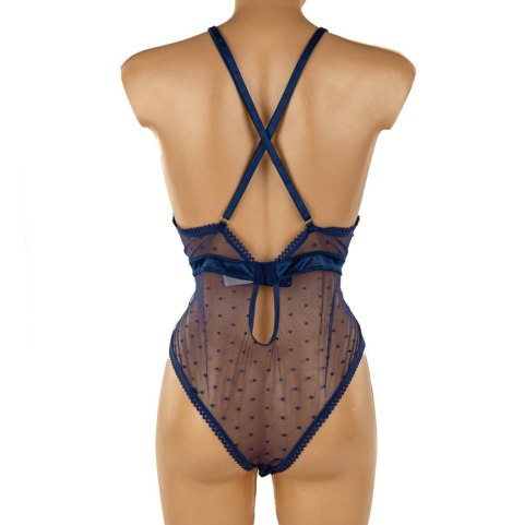 BIELIZNA DAMSKA BODY GRANATOWE KORONKOWE R. 44-46 BIELIZNA DAMSKA BODY GRANATOWE KORONKOWE R. 44-46