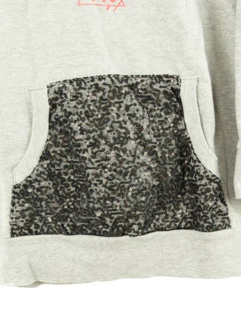 BLUZA DAMSKA Z KAPTUREM SZARA DISNEY R. S BLUZA DAMSKA Z KAPTUREM SZARA DISNEY R. S