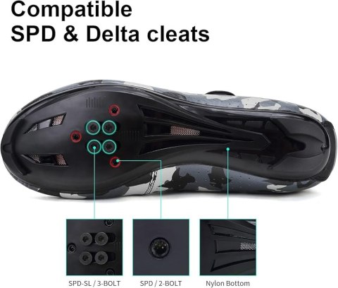 BUTY ROWEROWE SPD MTB SZOSOWE MĘSKIE 2xBOA R.45 BUTY ROWEROWE SPD MTB SZOSOWE MĘSKIE 2xBOA R.45