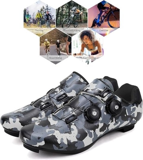 BUTY ROWEROWE SPD MTB SZOSOWE MĘSKIE 2xBOA R.45 BUTY ROWEROWE SPD MTB SZOSOWE MĘSKIE 2xBOA R.45