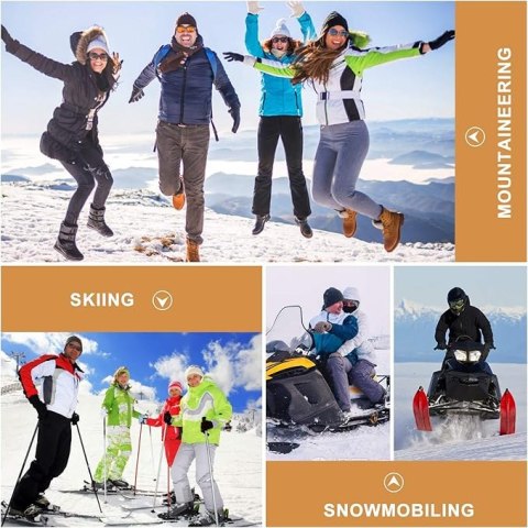 CZAPKA ZIMOWA +SZALIK KOMIN +RĘKAWICZKI DOTYK DZIANINA UNISEX CZARNY 3W1 CZAPKA ZIMOWA +SZALIK KOMIN +RĘKAWICZKI DOTYK DZIANINA UNISEX CZARNY 3W1