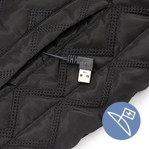 ELEKTRYCZNA KAMIZELKA GRZEWCZA USB 3 STOPNIE GRZANIA 8 STREF R. L ELEKTRYCZNA KAMIZELKA GRZEWCZA USB 3 STOPNIE GRZANIA 8 STREF R. L