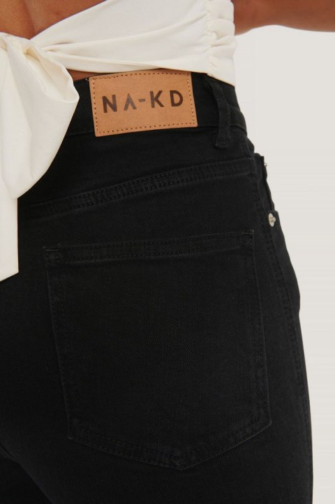 JEANSY DAMSKIE NA-KD CZARNE 32 JEANSY DAMSKIE NA-KD CZARNE 32
