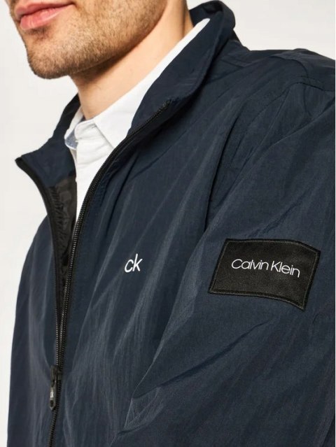 KURTKA MĘSKA CALVIN KLEIN CRINKLE CZARNA XS KURTKA MĘSKA CALVIN KLEIN CRINKLE CZARNA XS
