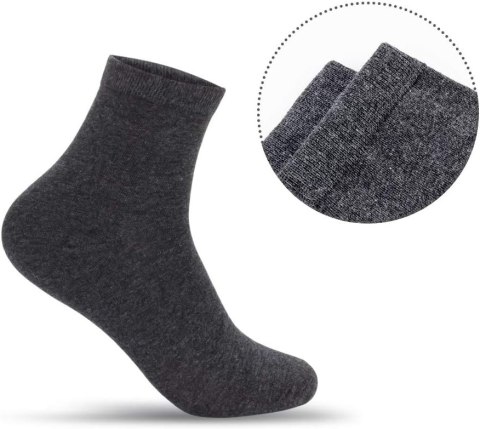 SKARPETY UNISEX BIAŁY CZARNY SZARY GRANATOWY BAWEŁNA 5-PAK 40-43 SKARPETY UNISEX BIAŁY CZARNY SZARY GRANATOWY BAWEŁNA 5-PAK 40-43