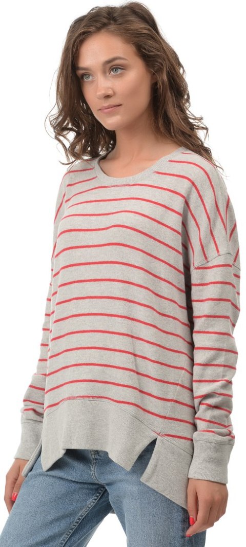 SWETER DAMSKI DENHAM CAPITAN SWEAT CFJS SZARY XS SWETER DAMSKI DENHAM CAPITAN SWEAT CFJS SZARY XS