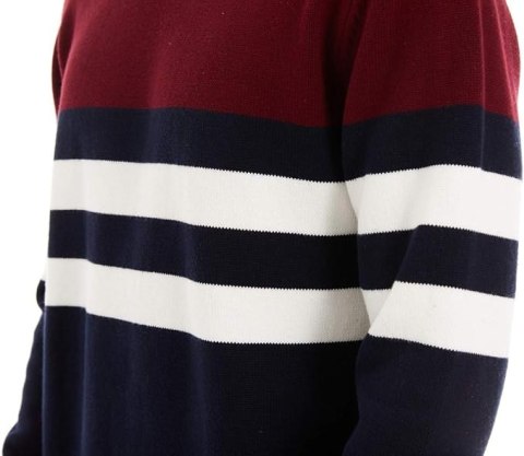 SWETER MĘSKI KEFITEVD PASKI GRANATOWY XL SWETER MĘSKI KEFITEVD PASKI GRANATOWY XL