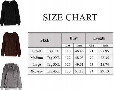 SZARA BLUZA Z KAPTUREM DAMSKA OVERSIZE R.XL SZARA BLUZA Z KAPTUREM DAMSKA OVERSIZE R.XL