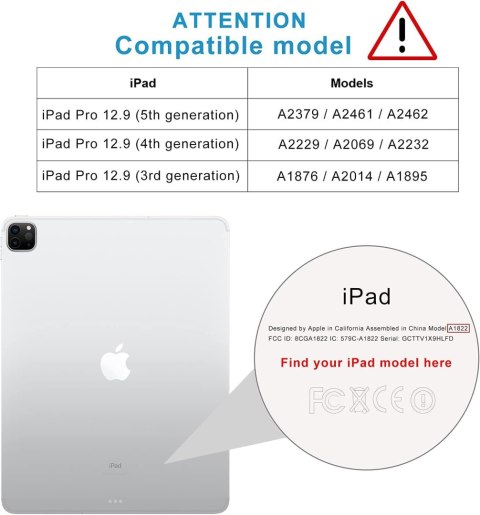 2X FOLIA OCHRONNA NA APPLE IPAD 12.9" 2021/2020/2018 WYTRZYMAŁA