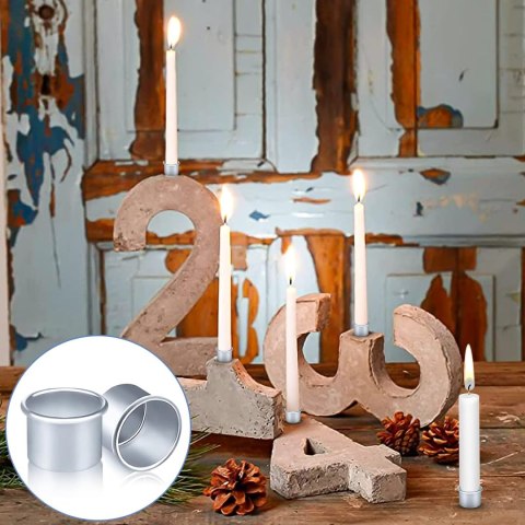 30x WKŁAD MINI DO ŚWIEC ŚWIECZNIKÓW MAŁA FORMA NA WOSK ALUMINIUM 22mm 30x WKŁAD MINI DO ŚWIEC ŚWIECZNIKÓW MAŁA FORMA NA WOSK ALUMINIUM 22mm