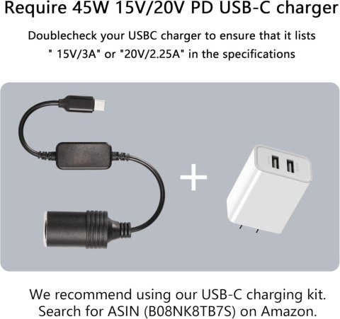ADAPTER USB C NA 12V GNIAZDO ZAPALNICZKI SAMOCHODOWEJ 30cm ADAPTER USB C NA 12V GNIAZDO ZAPALNICZKI SAMOCHODOWEJ 30cm