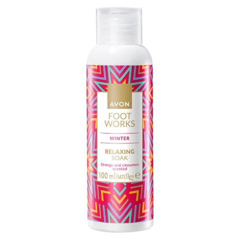 AVON KĄPIEL DO STÓP POMARAŃCZA CYNAMON FOOT WORKS 100ml AVON KĄPIEL DO STÓP POMARAŃCZA CYNAMON FOOT WORKS 100ml