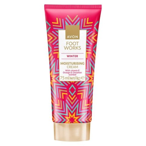 AVON KREM NAWILŻAJĄCY DO STÓP POMARAŃCZA CYNAMON WITAMINA E 75ML AVON KREM NAWILŻAJĄCY DO STÓP POMARAŃCZA CYNAMON WITAMINA E 75ML