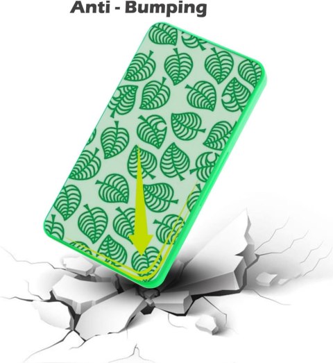 ETUI CASE ORGANIZER NA KARTY NINTENDO SWITCH OLED MICRO SD ZIELONE LISTKI ETUI CASE ORGANIZER NA KARTY NINTENDO SWITCH OLED MICRO SD ZIELONE LISTKI