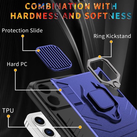 ETUI OCHRONNE APPLE IPHONE 11 GRANATOWE OCHRONA APARATU PIERŚCIEŃ SOLIDNE ETUI OCHRONNE APPLE IPHONE 11 GRANATOWE OCHRONA APARATU PIERŚCIEŃ SOLIDNE