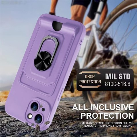 ETUI OCHRONNE APPLE IPHONE 13 PRO MAX FIOLETOWE MATOWE PIERŚCIEŃ +SMYCZ ETUI OCHRONNE APPLE IPHONE 13 PRO MAX FIOLETOWE MATOWE PIERŚCIEŃ +SMYCZ