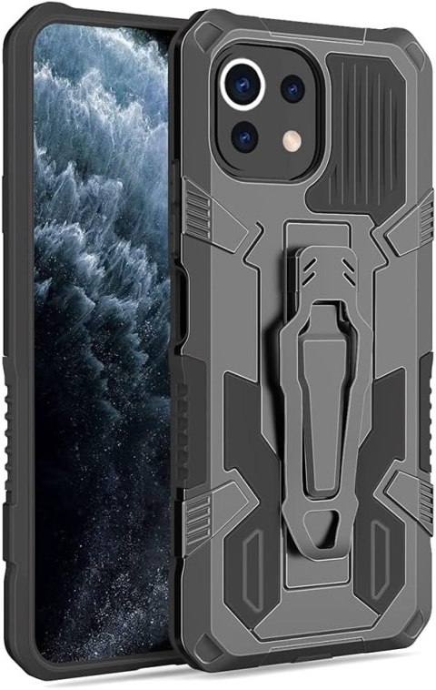 ETUI OCHRONNE XIAOMI MI 11 LITE 5G/4G CZARNE PORZĄDNE Z PODSTAWKĄ M2101K9C ETUI OCHRONNE XIAOMI MI 11 LITE 5G/4G CZARNE PORZĄDNE Z PODSTAWKĄ M2101K9C