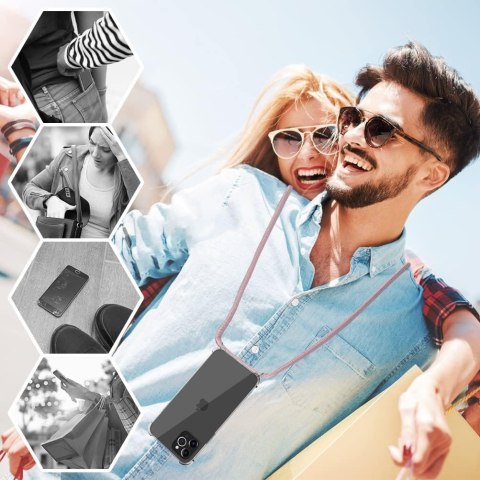 ETUI OCHRONNE NOTHING PHONE 1 PRZEZROCZYSTE TRANSPARENTNE Z RÓŻOWA SMYCZĄ ETUI OCHRONNE NOTHING PHONE 1 PRZEZROCZYSTE TRANSPARENTNE Z RÓŻOWA SMYCZĄ