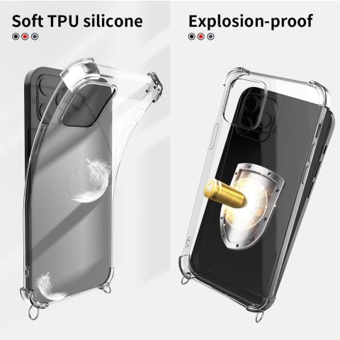 ETUI OCHRONNE NOTHING PHONE 1 PRZEZROCZYSTE TRANSPARENTNE Z RÓŻOWA SMYCZĄ ETUI OCHRONNE NOTHING PHONE 1 PRZEZROCZYSTE TRANSPARENTNE Z RÓŻOWA SMYCZĄ