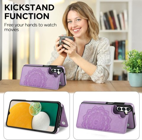 ETUI OCHRONNE SAMSUNG GALAXY A13 5G FIOLETOWE OTWIERANE HOLDER NA KARTY ETUI OCHRONNE SAMSUNG GALAXY A13 5G FIOLETOWE OTWIERANE HOLDER NA KARTY