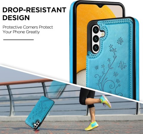 ETUI OCHRONNE SAMSUNG GALAXY A13 5G NIEBIESKIE OTWIERANE CARD HOLDER ETUI OCHRONNE SAMSUNG GALAXY A13 5G NIEBIESKIE OTWIERANE CARD HOLDER