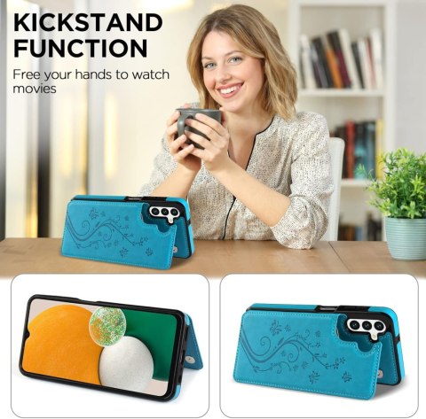 ETUI OCHRONNE SAMSUNG GALAXY A13 5G NIEBIESKIE OTWIERANE CARD HOLDER ETUI OCHRONNE SAMSUNG GALAXY A13 5G NIEBIESKIE OTWIERANE CARD HOLDER