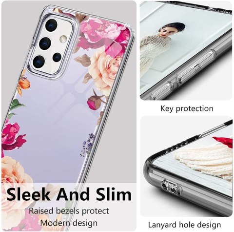 ETUI OCHRONNE SAMSUNG GALAXY A32 5G PRZEZROCZSTE KWIATKI KOLOROWE SM-A326B ETUI OCHRONNE SAMSUNG GALAXY A32 5G PRZEZROCZSTE KWIATKI KOLOROWE SM-A326B