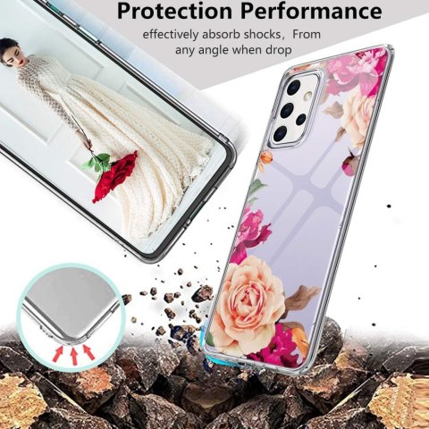 ETUI OCHRONNE SAMSUNG GALAXY A32 5G PRZEZROCZSTE KWIATKI KOLOROWE SM-A326B ETUI OCHRONNE SAMSUNG GALAXY A32 5G PRZEZROCZSTE KWIATKI KOLOROWE SM-A326B