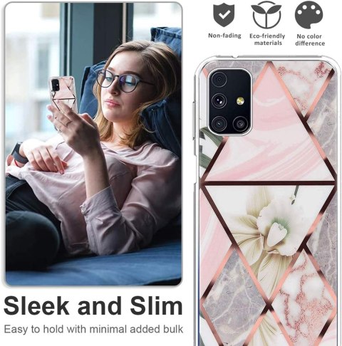 ETUI OCHRONNE SAMSUNG GALAXY M31S JASNE KWIAT RÓŻOWE WYTRZYMAŁE ETUI OCHRONNE SAMSUNG GALAXY M31S JASNE KWIAT RÓŻOWE WYTRZYMAŁE