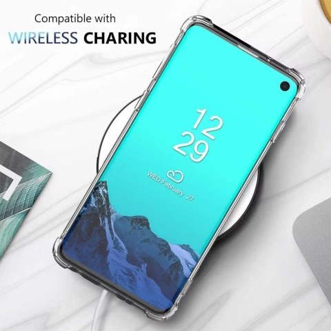 ETUI OCHRONNE SAMSUNG GALAXY S10 PLUS PRZEZROCZYSTE BEZBARWNE WYTRZYMAŁE ETUI OCHRONNE SAMSUNG GALAXY S10 PLUS PRZEZROCZYSTE BEZBARWNE WYTRZYMAŁE