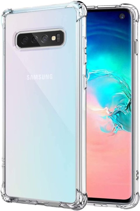 ETUI OCHRONNE SAMSUNG GALAXY S10 PLUS PRZEZROCZYSTE BEZBARWNE WYTRZYMAŁE ETUI OCHRONNE SAMSUNG GALAXY S10 PLUS PRZEZROCZYSTE BEZBARWNE WYTRZYMAŁE