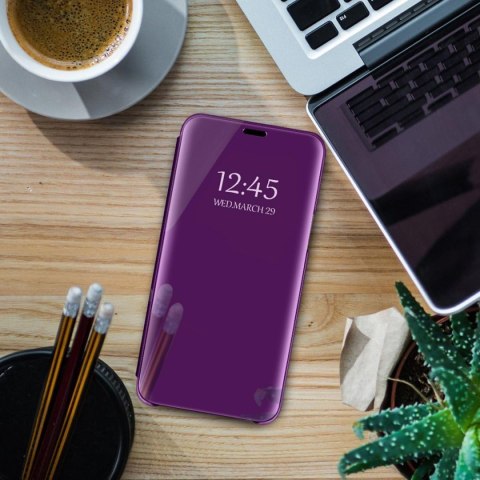 ETUI OCHRONNE SAMSUNG GALAXY S9+ FIOLETOWE ZAMYKANE Z KLAPKĄ LUSTRZANE ETUI OCHRONNE SAMSUNG GALAXY S9+ FIOLETOWE ZAMYKANE Z KLAPKĄ LUSTRZANE