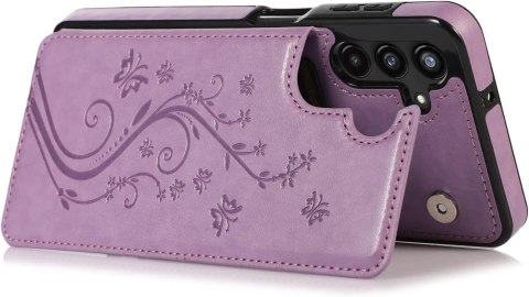 ETUI SAMSUNG GALAXY A13 5G FIOLETOWE PORTFEL NA MAGNES NA KARTY CARD HOLDER ETUI SAMSUNG GALAXY A13 5G FIOLETOWE PORTFEL NA MAGNES NA KARTY CARD HOLDER