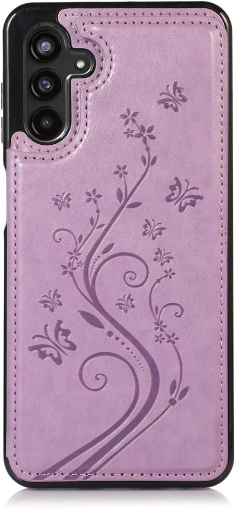 ETUI SAMSUNG GALAXY A13 5G FIOLETOWE PORTFEL NA MAGNES NA KARTY CARD HOLDER ETUI SAMSUNG GALAXY A13 5G FIOLETOWE PORTFEL NA MAGNES NA KARTY CARD HOLDER