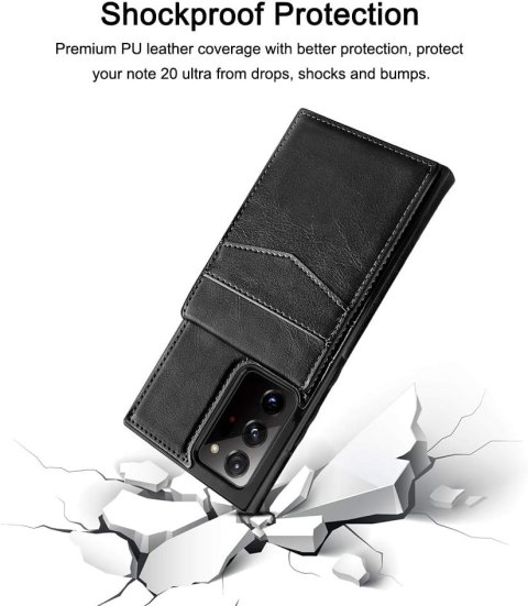 ETUI SAMSUNG GALAXY A53 CZARNE MAGNETYCZNY PORTFEL NA KARTY CARD HOLDER ETUI SAMSUNG GALAXY A53 CZARNE MAGNETYCZNY PORTFEL NA KARTY CARD HOLDER