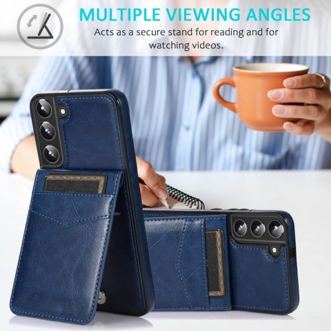 ETUI SAMSUNG GALAXY S21 FE 5G ROSE GOLD RÓŻOWE PORTFEL NA KARTY CARD HOLDER ETUI SAMSUNG GALAXY S21 FE 5G ROSE GOLD RÓŻOWE PORTFEL NA KARTY CARD HOLDER