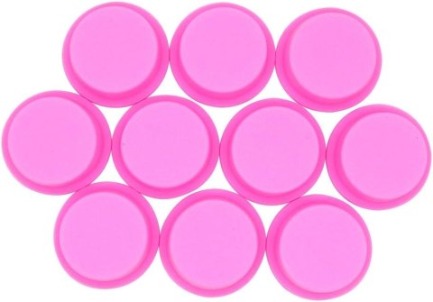 10x FORMA MYDŁO ŻYWICA WOSK SILIKONOWA RÓŻOWA OKRĄGŁA WALEC 100% HANDMADE 10x FORMA MYDŁO ŻYWICA WOSK SILIKONOWA RÓŻOWA OKRĄGŁA WALEC 100% HANDMADE